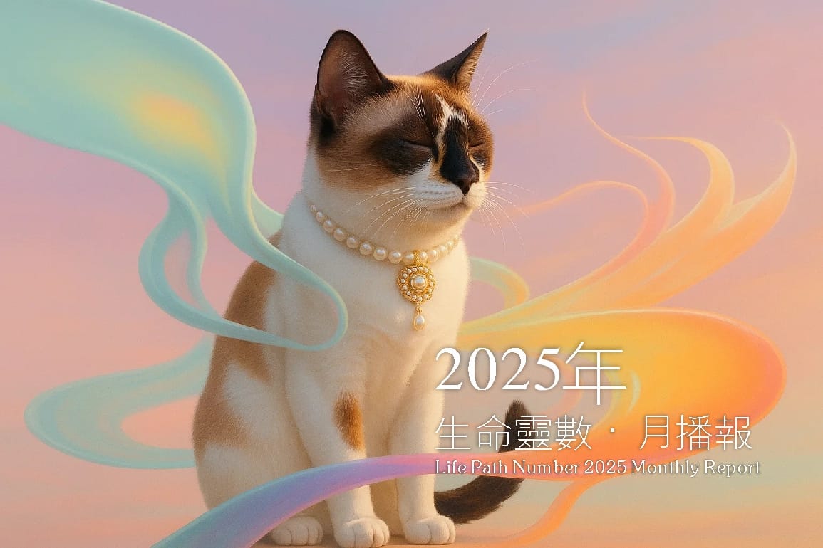 2025年生命靈數月播報 Life Path Number 2025 Monthly Report