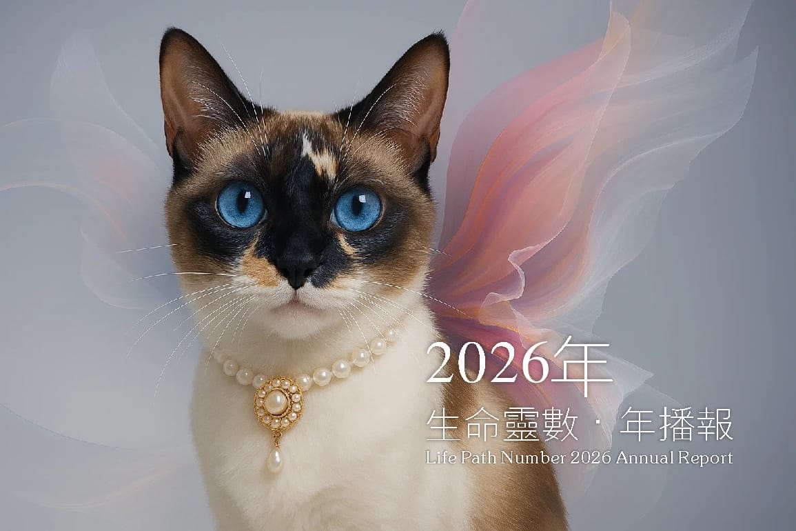 Life Path Number 2026 Annual Report 生命靈數‧年播報
